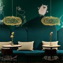 GobekUsa Cloud Pendant Light: Modern Nordic starry Cloud LED Lamp for Bedroom and Dining Room