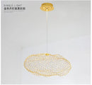 GobekUsa Cloud Pendant Light: Modern Nordic starry Cloud LED Lamp for Bedroom and Dining Room