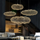 GobekUsa Cloud Pendant Light: Modern Nordic starry Cloud LED Lamp for Bedroom and Dining Room