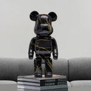 GobekUsa Graffiti Bear 27cm Figurine | Modern Home Decor Statue & Money Jar