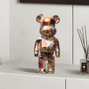 GobekUsa Graffiti Bear 27cm Figurine | Modern Home Decor Statue & Money Jar