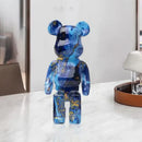 GobekUsa Graffiti Bear 27cm Figurine | Modern Home Decor Statue & Money Jar