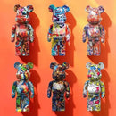 GobekUsa Graffiti Bear 27cm Figurine | Modern Home Decor Statue & Money Jar