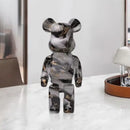 GobekUsa Graffiti Bear 27cm Figurine | Modern Home Decor Statue & Money Jar