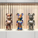 GobekUsa Graffiti Bear 27cm Figurine | Modern Home Decor Statue & Money Jar