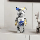 GobekUsa Graffiti Bear 27cm Figurine | Modern Home Decor Statue & Money Jar