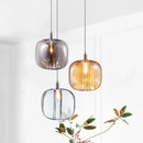 GobekUsa Light Luxury Crystal Pendant Lights for Bedroom and Bar