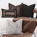 GobekUsa Black White Sofa Pillowcase: Modern Minimalist Living Room Cushion Cover