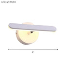 GobekUsa LED Vanity Lighting Fixture - Modern White Wall Lamp for Bathroom with Natural/Warm Light