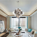 GobekUsa Bubble Glass Ceiling Chandelier Pendant for Living Room Bedroom