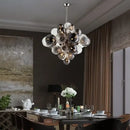GobekUsa Bubble Glass Ceiling Chandelier Pendant for Living Room Bedroom