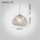 GobekUsa Cloud Glass Pendant Lights | Nordic Modern Blown Crystal Suspension Lamps