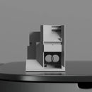 GobekUsa Concrete Home Decoration: Brian Family Cemetery Model for Living Room Desktop.