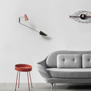 GobekUsa Macaron Wall Sconce: Cone and Duckbill Design | 1-Light Living Room Mount Light with Black Rod