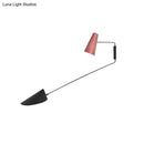 GobekUsa Macaron Wall Sconce: Cone and Duckbill Design | 1-Light Living Room Mount Light with Black Rod