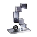 GobekUsa Geometric Crystal Glass Bookshelf Ornaments
