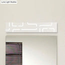 GobekUsa Contemporary LED Wall Sconce: 16"/20.5" Wide Acrylic Rectangle - Warm/White Light for Bedroom