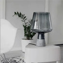 GobekUsa Leimu Amber Glass Table Lamp: Modern Nordic Design for Bedroom Living Room Decor