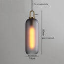 GobekUsa Glass Ball LED Pendant Light - Modern Hanging Lights for Home, Restaurant, Cafe