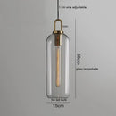 GobekUsa Glass Ball LED Pendant Light - Modern Hanging Lights for Home, Restaurant, Cafe