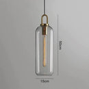 GobekUsa Glass Ball Pendant Lights for Living Room, Dining Room, Bar - Luxury Industrial Style