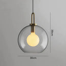 GobekUsa Glass Ball Pendant Lights for Living Room, Dining Room, Bar - Luxury Industrial Style
