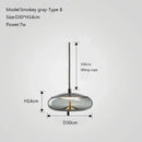 GobekUsa Glass Chandelier Knot Pendant Lamp for Bedroom Kitchen Dining Room