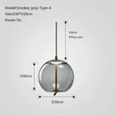 GobekUsa Glass Knot Pendant Chandelier Light for Bedroom Kitchen Dining Room