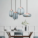 GobekUsa Glass Knot Pendant Chandelier Light for Bedroom Kitchen Dining Room