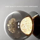 GobekUsa Gray Glass Wall Lights: Modern Luxury Home Decor Fixture for Living Room