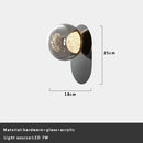 GobekUsa Gray Glass Wall Lights: Modern Luxury Home Decor Fixture for Living Room