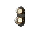 GobekUsa Gray Glass Wall Lights: Modern Luxury Home Decor Fixture for Living Room