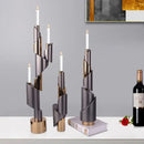 GobekUsa Geometric Helical Pipe Candle Holder for Home Decor and Centerpieces