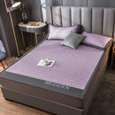 GobekUsa Cooling Latex Bed Mat | Summer Cool Feel | Thicker & Foldable Queen Mat