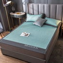 GobekUsa Cooling Latex Bed Mat | Summer Cool Feel | Thicker & Foldable Queen Mat