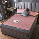 GobekUsa Cooling Latex Bed Mat | Summer Cool Feel | Thicker & Foldable Queen Mat