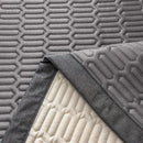 GobekUsa Cooling Latex Bed Mat | Summer Cool Feel | Thicker & Foldable Queen Mat