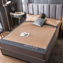 GobekUsa Cooling Latex Bed Mat | Summer Cool Feel | Thicker & Foldable Queen Mat