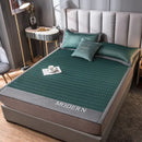GobekUsa Cooling Latex Bed Mat | Summer Cool Feel | Thicker & Foldable Queen Mat