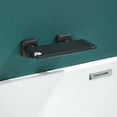 GobekUsa Gray Wall Mounted Waterfall Faucet Set for Bath and Shower
