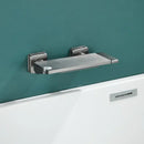 GobekUsa Gray Wall Mounted Waterfall Faucet Set for Bath and Shower