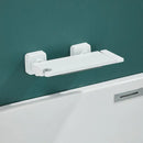 GobekUsa Gray Wall Mounted Waterfall Faucet Set for Bath and Shower