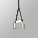 GobekUsa Glass Chandelier: Modern Nordic Style for Living Room, Bedroom, or Bar