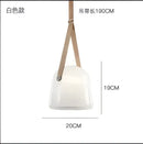 GobekUsa Glass Chandelier: Modern Nordic Style for Living Room, Bedroom, or Bar