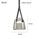 GobekUsa Glass Chandelier: Modern Nordic Style for Living Room, Bedroom, or Bar