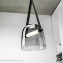 GobekUsa Glass Chandelier: Modern Nordic Style for Living Room, Bedroom, or Bar
