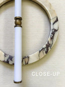 GobekUsa Green Black Marble Wall Lamp for Home and Cafe Decoration