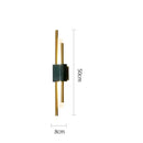 GobekUsa Light Luxury Wall Lamp for Living Room Hotel Bedroom Aisle - Minimalist Design