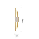 GobekUsa Light Luxury Wall Lamp for Living Room Hotel Bedroom Aisle - Minimalist Design
