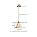 GobekUsa Green Marble LED Pendant Light - Modern Nordic Interior Lighting Fixture